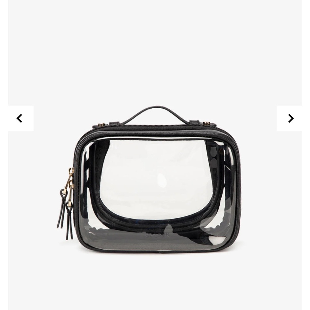 CALPAK small cosmetics case in black